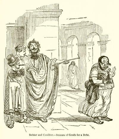 Debtor and Creditor.--Seizure of Goods for a Debt by John Leech